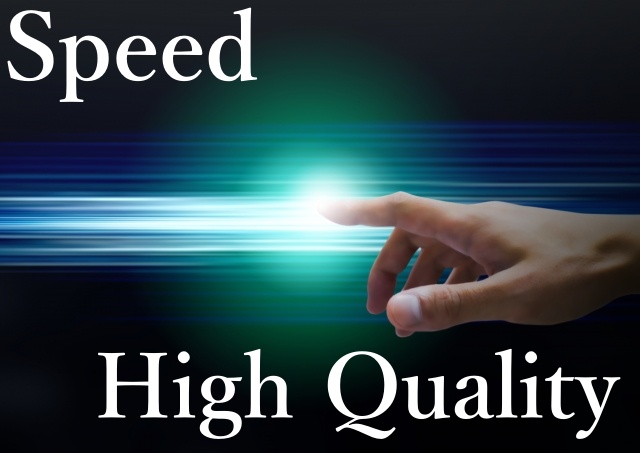 Speed High Qualityのイメージ画像