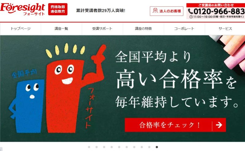 フォーサイト ホーム画面