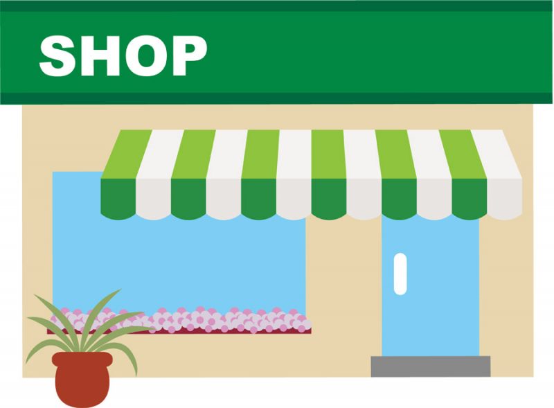 お店のイラスト