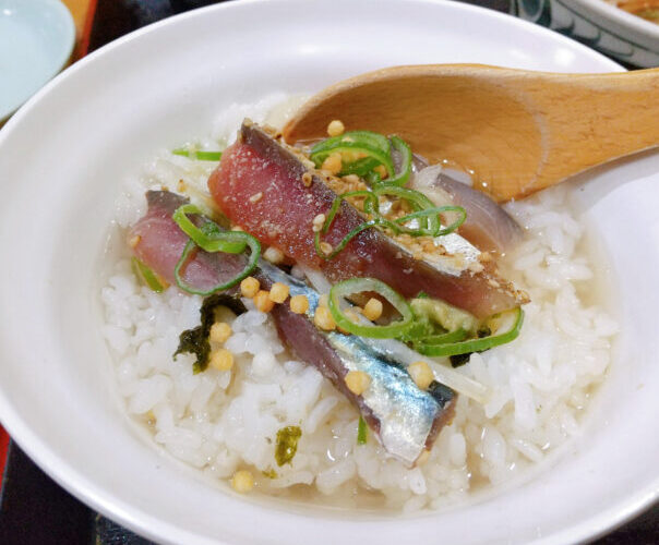 ゴマサバ茶漬け