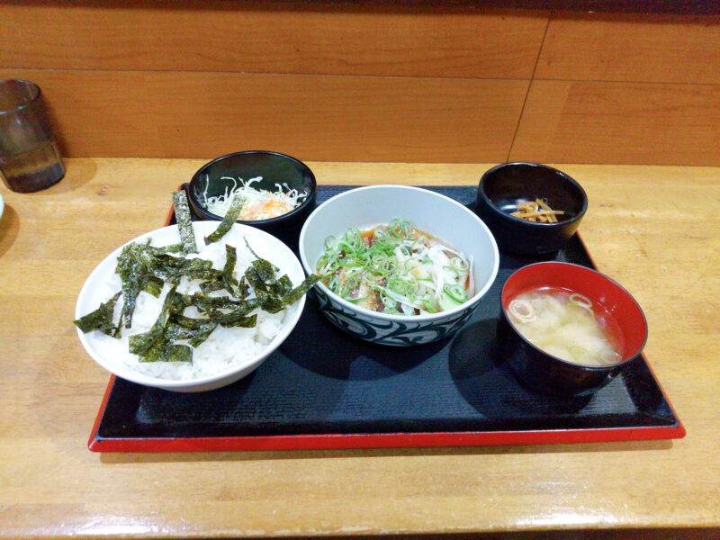 ごまさば丼定食